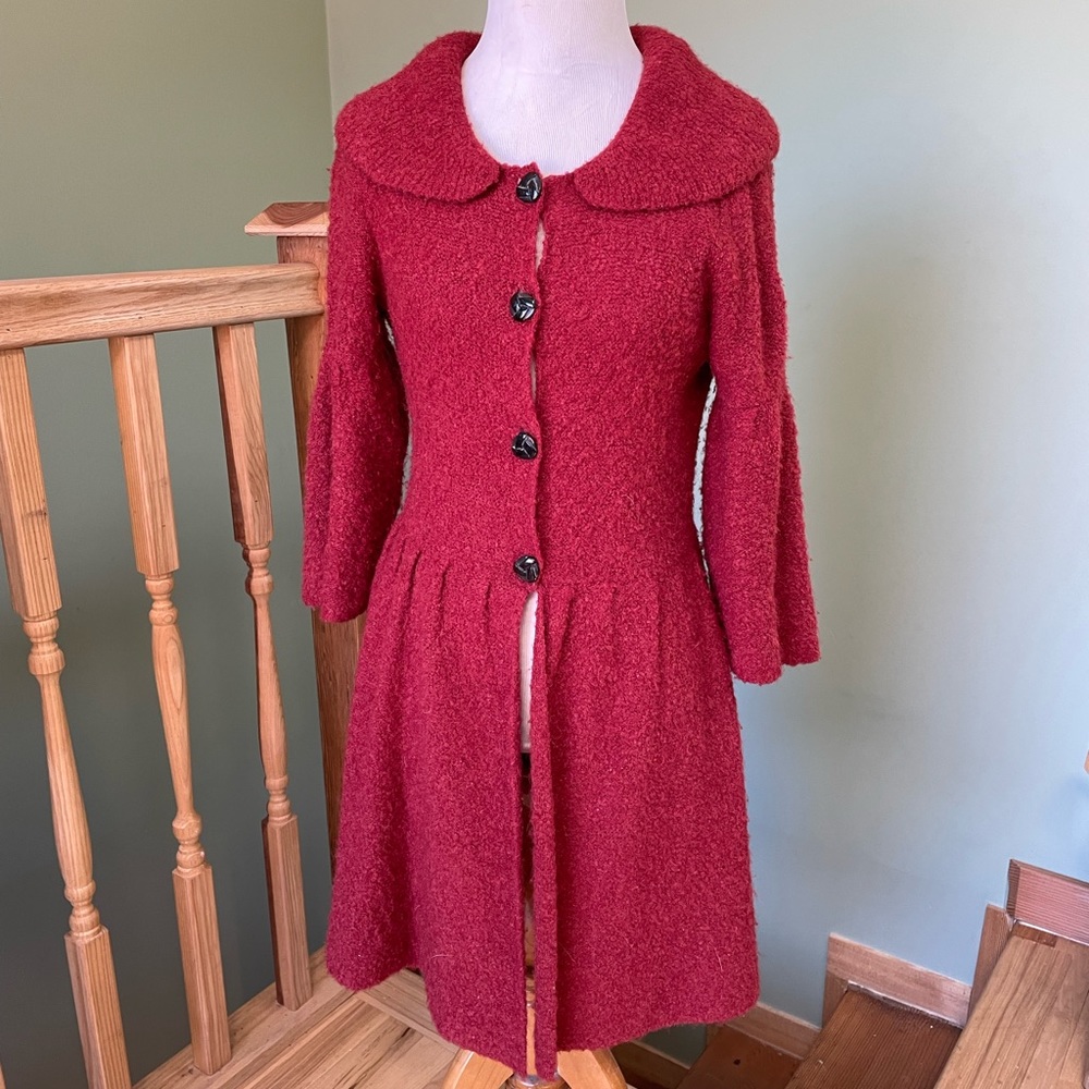 Baby Alpaca Button Up Sweater